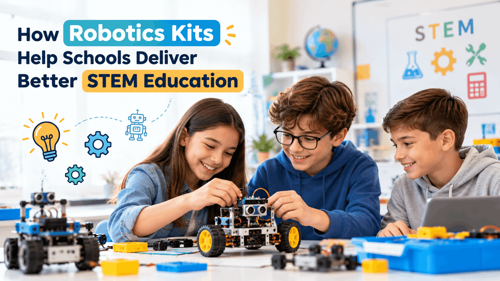 Robotics Kits Help Schools Deliver Better STEM Education